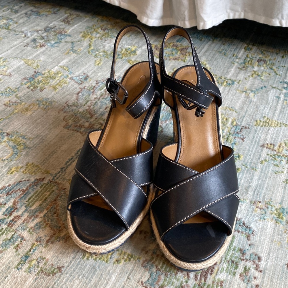 Coach women’s size 8 wedge sandals